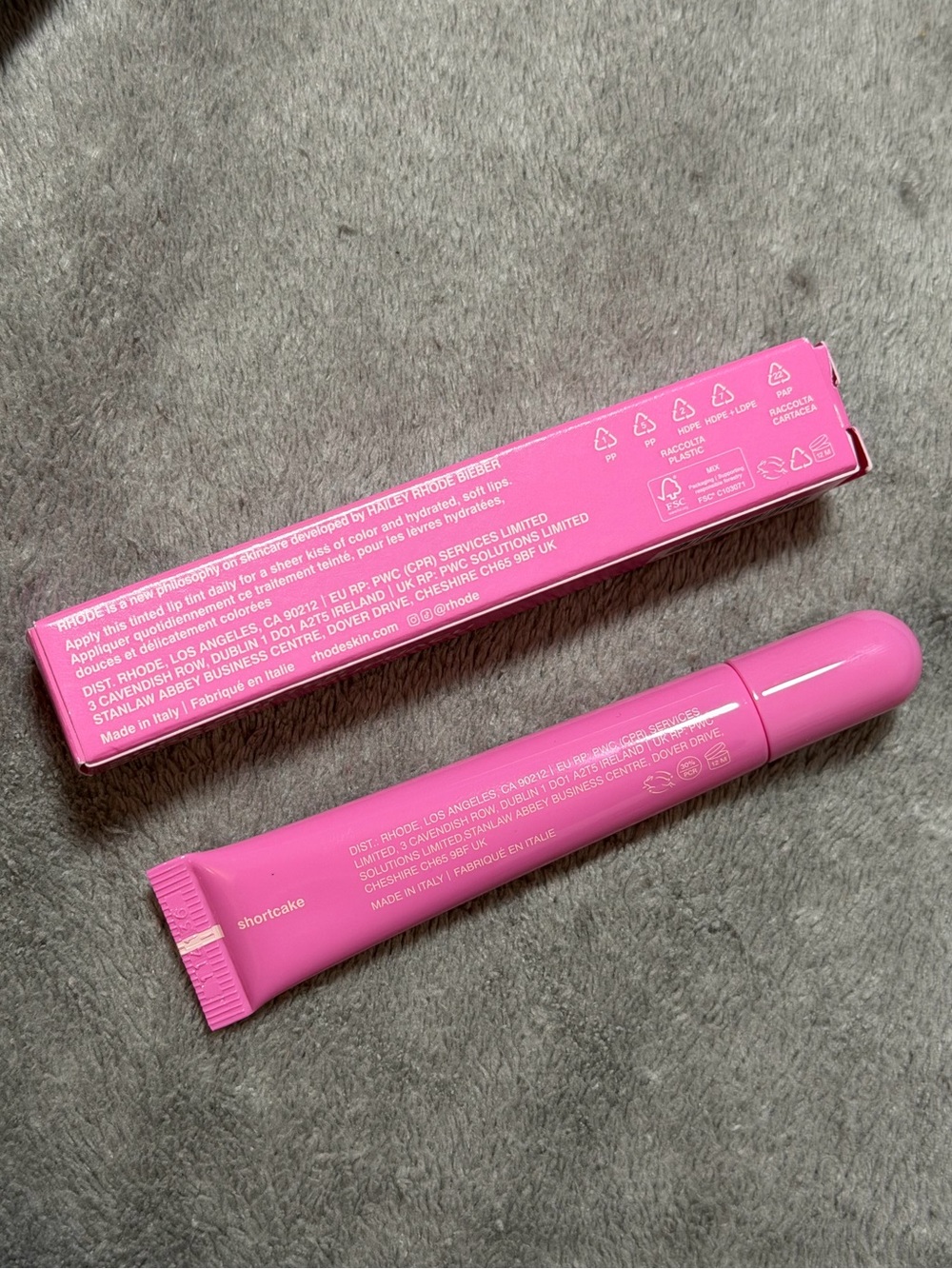 RHODE Peptide Lip Tint in Shortcake Summer 2024 collection Limited Edition BNIB - Picture 2 of 7
